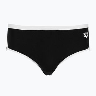 Bokserki pływackie męskie arena Icons Swim Low Waist Short Solid black/white