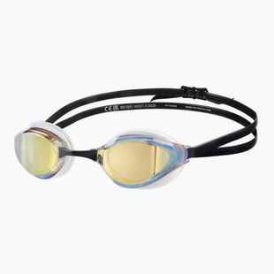Okulary do pływania arena Python Mirror gold/white/black