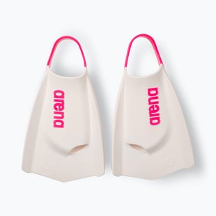 Płetwy do pływania Arena Powerfin Pro II white/shocking pink