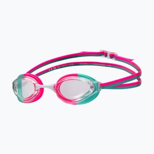 Okulary do pływania arena Python clear/shocking pink/water
