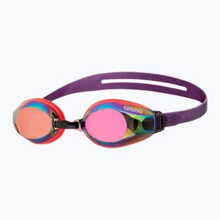 Okulary do pływania arena Zoom X-Fit Mirror copper/bright coral/plum