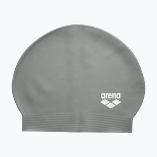 Czepek pływacki arena Soft Latex II silver/black