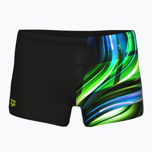 Bokserki pływackie męskie arena Bloom Swim Short multi black/black