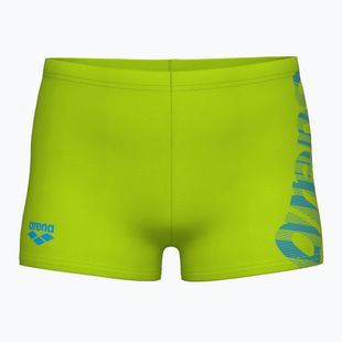 Bokserki pływackie dziecięce arena Graphic Swim Short artic lime