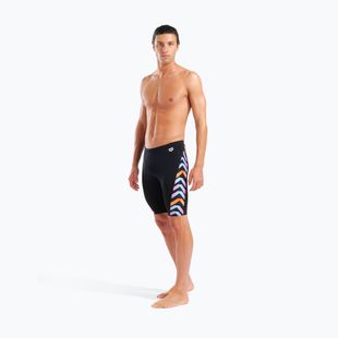 Jammery pływackie męskie arena Texture Swim black/black multi