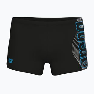 Bokserki pływackie męskie arena Basic Swim Short black/turquoise