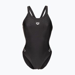 Strój pływacki jednoczęściowy damski arena Monoglow One Piece black multi/black