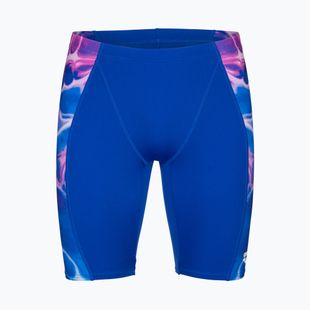 Jammery pływackie męskie arena Earth Swim Jammer neon blue/neon blue multi
