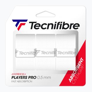 Owijki do rakiet tenisowych Tecnifibre Pro Players 3 szt. white