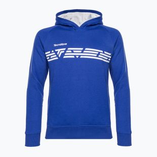 Bluza tenisowa męska Tecnifibre 21FLHO Fleece Hoodie royal