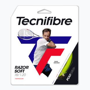 Naciąg tenisowy Tecnifibre Razor Soft lime