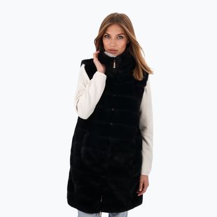 Bezrękawnik damski Aulp Carra Faux Fur black