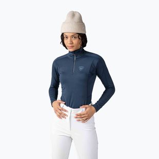 Bluza termoaktywna damska Rossignol Classique 1/2 Zip dark navy