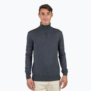 Sweter męski Rossignol Stripe Hz Knit New onyx grey