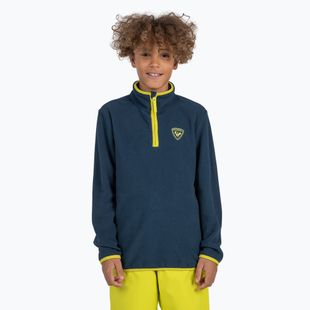 Bluza polarowa dziecięca Rossignol Jr Strawpile Fleece Fz dark navy