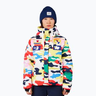 Kurtka narciarska damska Rossignol JCC Allsnow Down jcc camo print