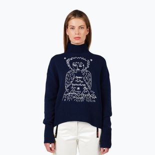 Sweter damski Rossignol JCC Snow Angels Pull cosmic blue