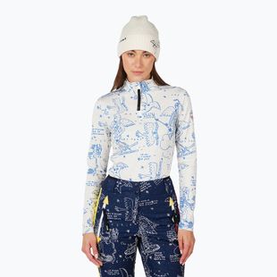 Bluza damska Rossignol JCC Booster Half Zip snow angel artic print