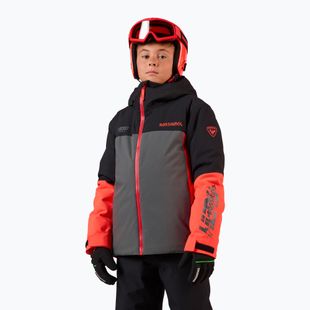 Kurtka narciarka dziecięca Rossignol Hero Velika Insulated black