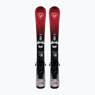 Narty zjazdowe dziecięce Rossignol Hero Kid Pre-Drilled + wiązania Team 4 GW