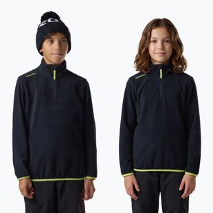 Bluza polarowa dziecięca Rossignol Quarter Zip Polar Fleece black