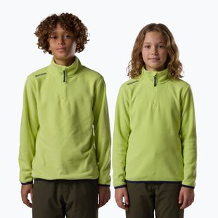 Bluza polarowa dziecięca Rossignol Quarter Zip Polar Fleece wild lime