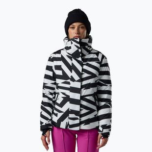 Kurtka narciarska damska Rossignol Snowblaze Down resort bold lines black