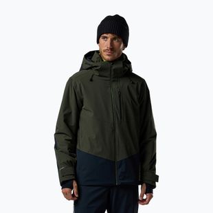 Kurtka narciarska męska Rossignol 4WS Blackside Insulated olive shadow/black