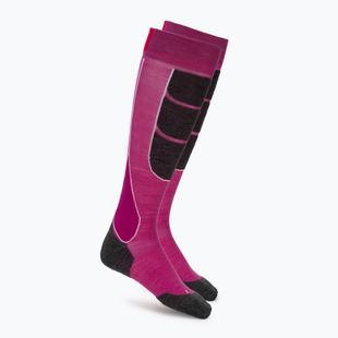 Skarpety narciarskie damskie Rossignol Intermediate Eelectric fuchsia