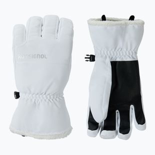 Rękawice narciarskie damskie Rossignol Perfy G white