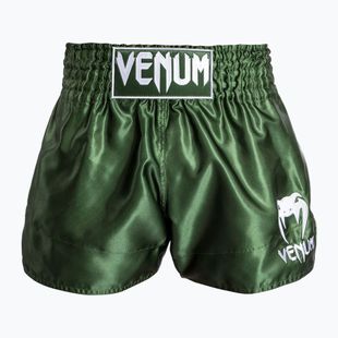 Spodenki treningowe męskie Venum Classic Muay Thai khaki/white