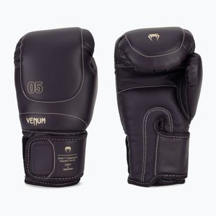 Rękawice bokserskie męskie Venum Impact Evo Boxing Gloves deep purple