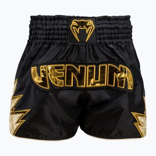 Spodenki treningowe męskie Venum Inferno Muay Thai black/gold