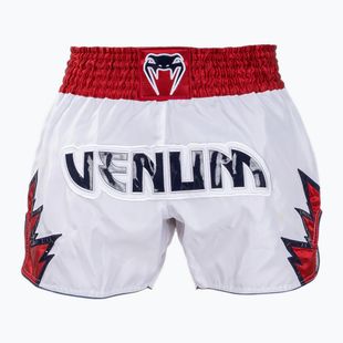 Spodenki treningowe męskie Venum Inferno Muay Thai white/red