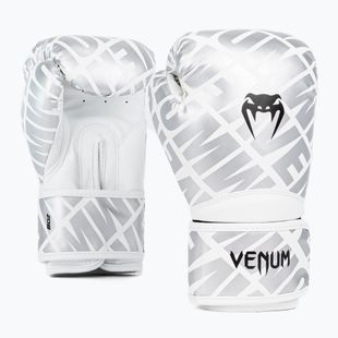 Rękawice bokserskie dziecięce Venum Contender 1.5 XT Kids white/silver