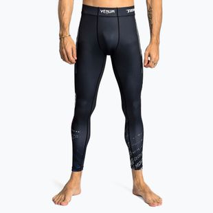 Legginsy treningowe męskie Venum X Tekken 8 - Jin Kazama Spats blue/black/white