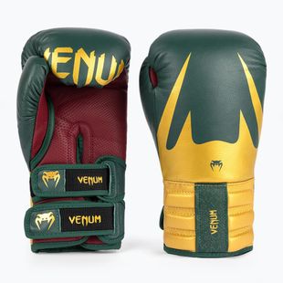 Rękawice bokserskie Venum Reverso Boxing green/gold