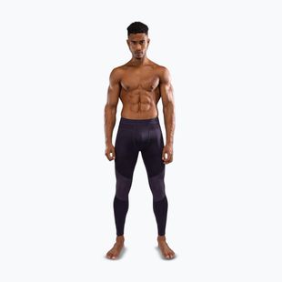 Legginsy treningowe męskie Venum G-Fit Air Spats deep purple