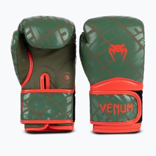 Rękawice bokserskie dziecięce Venum Contender 1.5 XT Kids army green