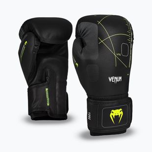 Rękawice bokserskie Venum Training Camp 4.0 black/neo green