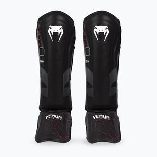 Ochraniacze piszczeli i stóp damskie Venum Tactical XT Shinguards black/fire red
