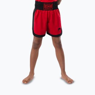 Spodenki bokserskie dziecięce Venum Classic Jr cherry red