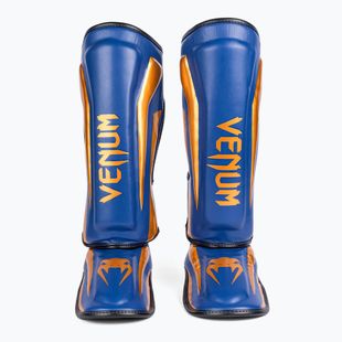 Ochraniacze piszczeli i stóp Venum Elite Standup Shin Guards navy blue