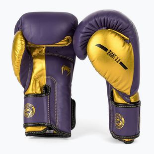 Rękawice bokserskie Venum Giant 3.0 dark purple/gold