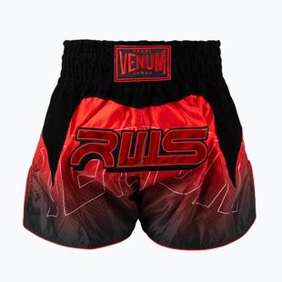 Spodenki treningowe męskie Venum x RWS 2.0 Muay Thai black/red