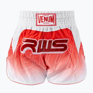 Spodenki treningowe męskie Venum x RWS 2.0 Muay Thai white/red