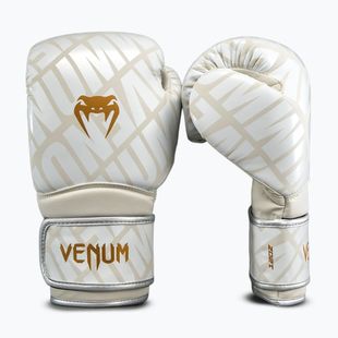 Rękawice bokserkie Venum Contender 1.5XT Boxing light beige/white cream