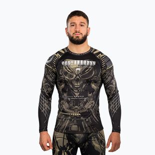 Rashguard longsleeve męski Venum Invader black/sand