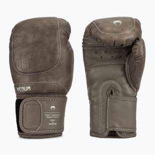Rękawice bokserskie Venum Impact Evo Scales Boxing brown