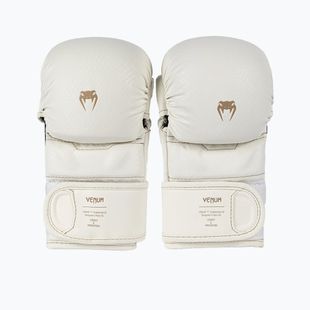 Rękawice sparringowe MMA Venum Impact Evo Scales MMA ivory